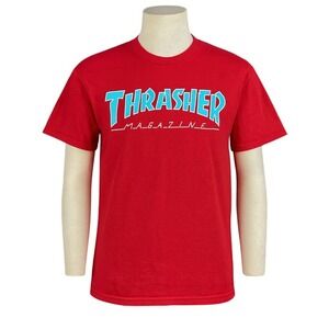 Thrasher Magazine Tee Mens M San‎ Francisco Skatecore Streetwear Graphic Skater